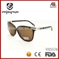 Óculos de sol personalizados de alta qualidade com dobradiça metálica